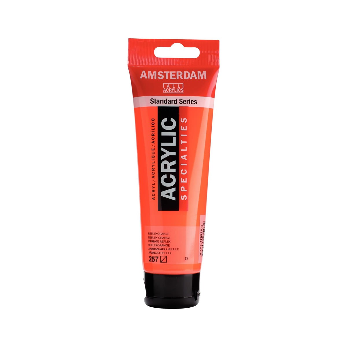 ROYAL TALENS AMSTERDAM Acrylic tube 120ml - Reflex Orange 257