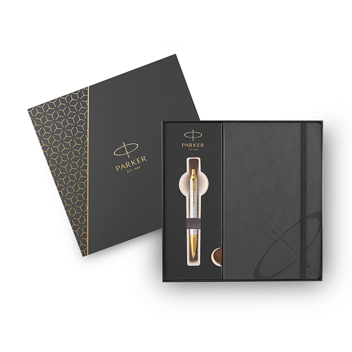 PARKER Σετ Δώρου IM Premium Στυλό Διαρκείας Pearl CT & Σημειωματάριο