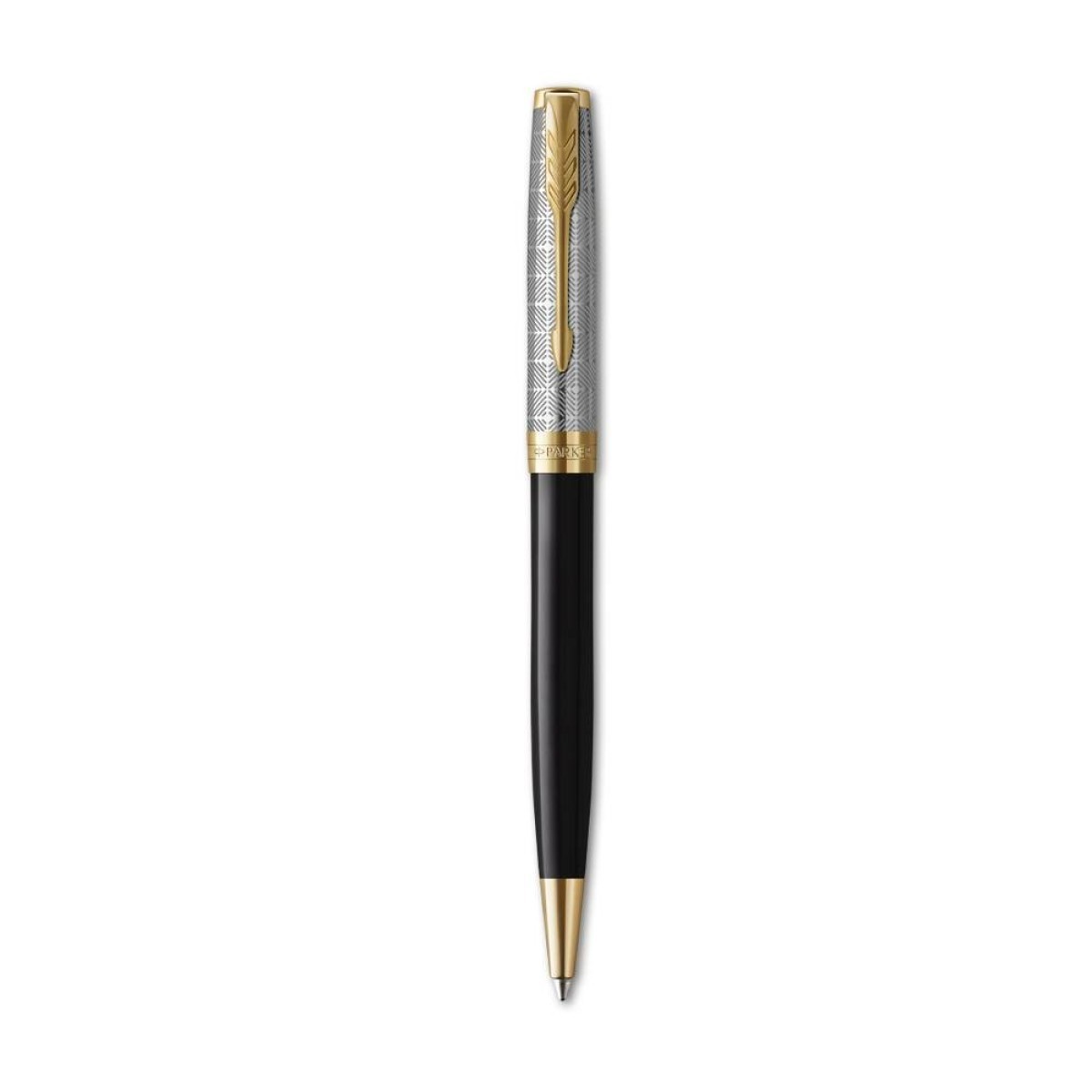 Parker Sonnet Premium Metal Black GT Στυλό Διαρκείας