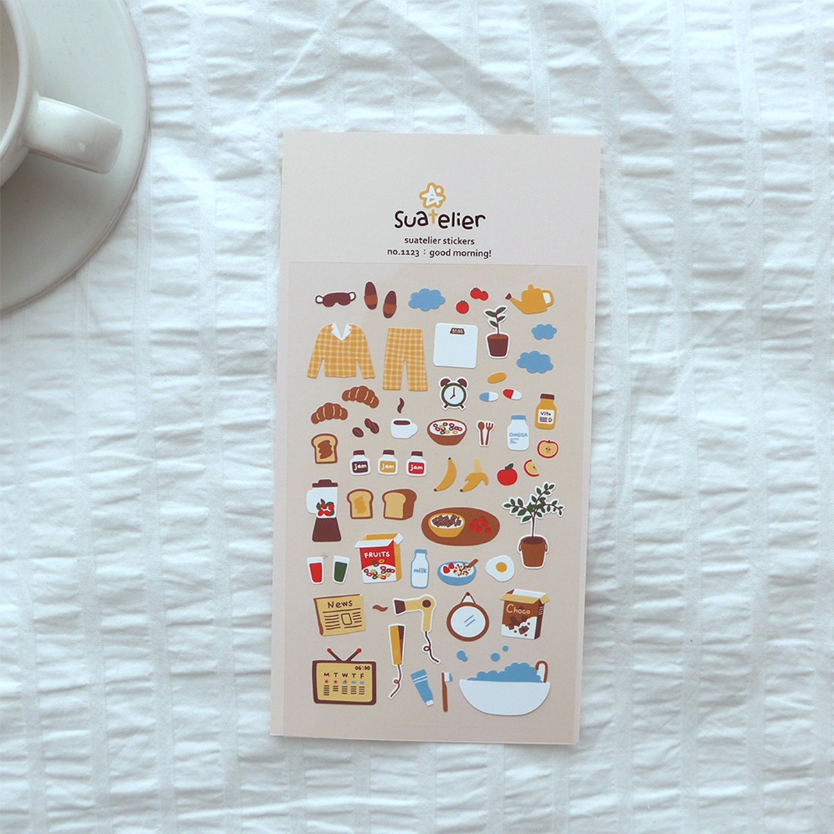 Suatelier Design Αυτοκόλλητα Daily Deco Good Morning!