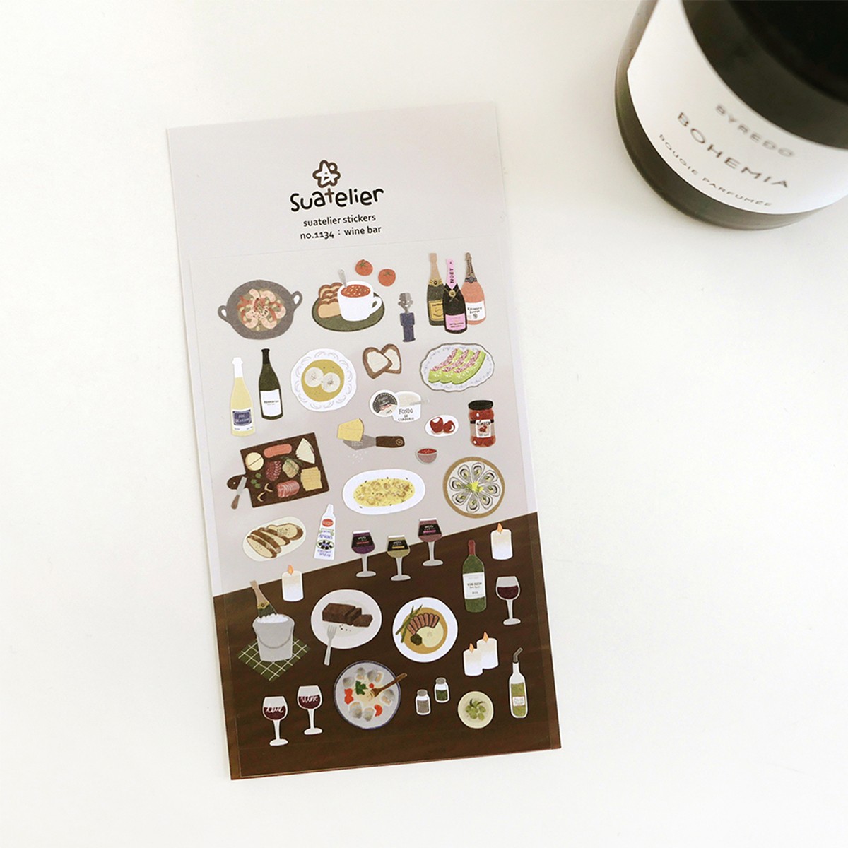 Suatelier Design Αυτοκόλλητα Daily Deco Wine bar