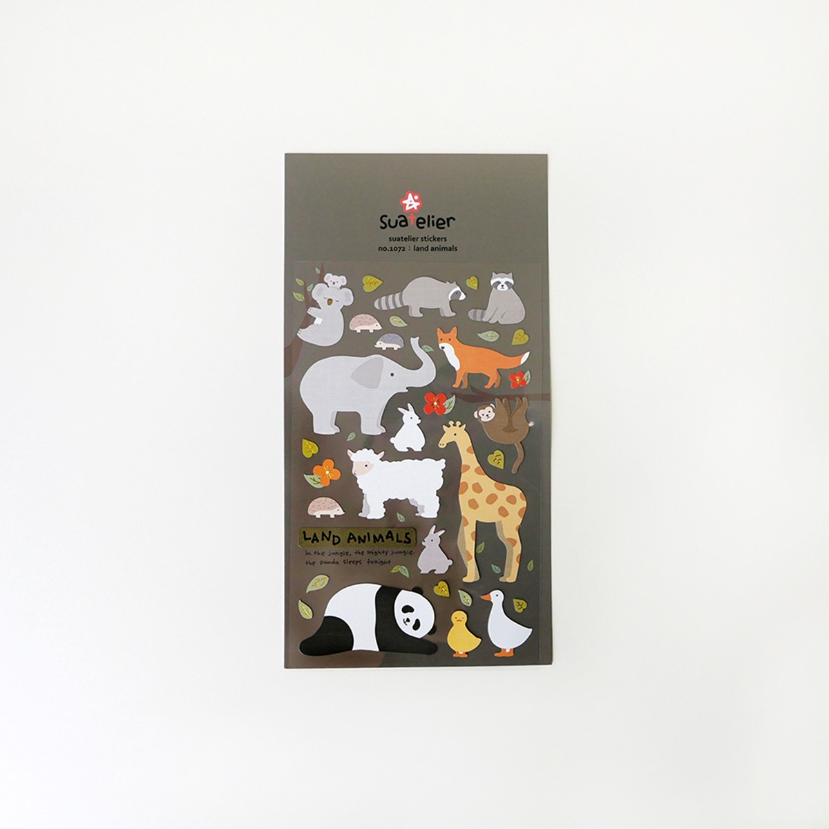 Suatelier Design Αυτοκόλλητα Daily Deco Land Animals