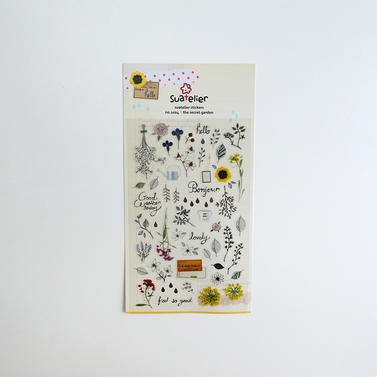 Suatelier Design Αυτοκόλλητα Daily Deco The secret garden