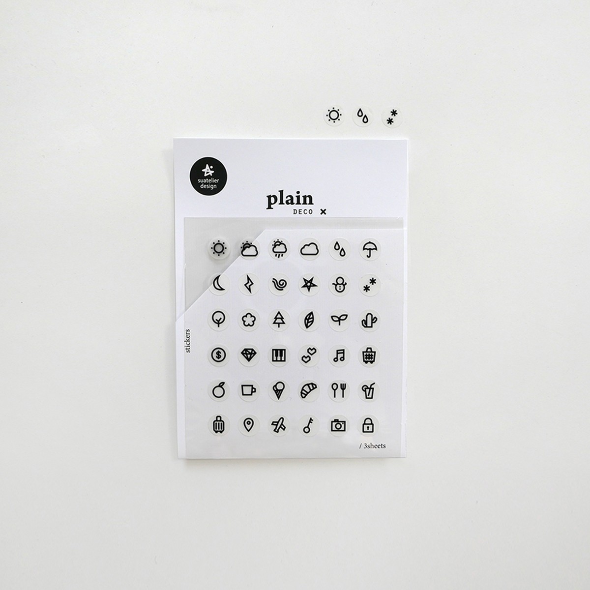 Suatelier Design Αυτοκόλλητα Plain 27