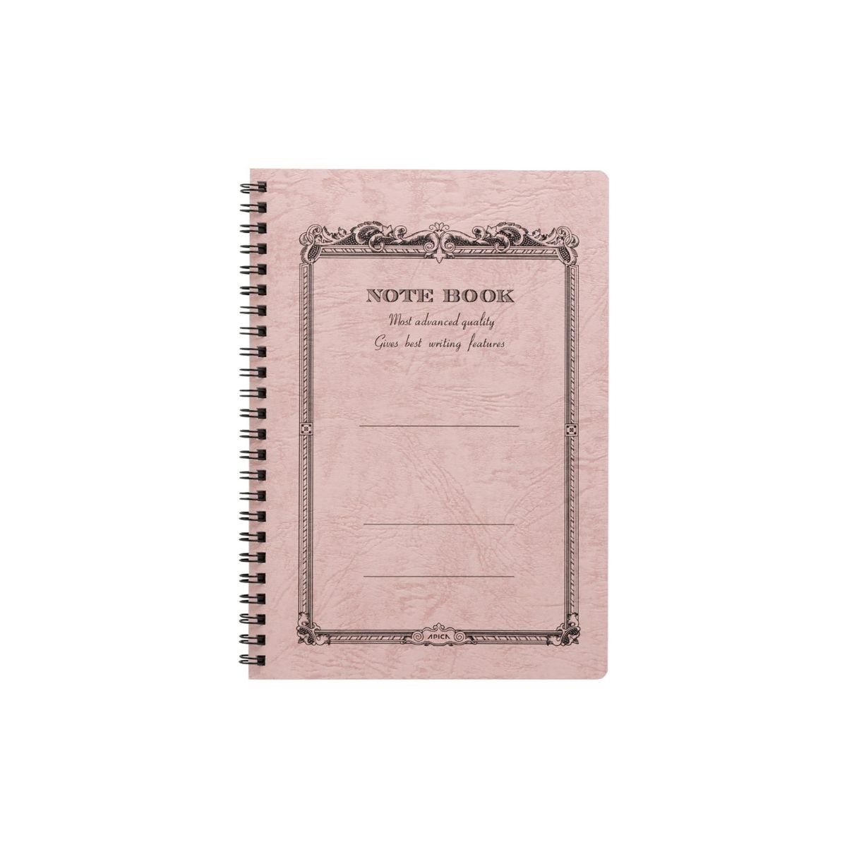 CD Note Twin Ring A5 Σημειωματάριο Peach (Momo)