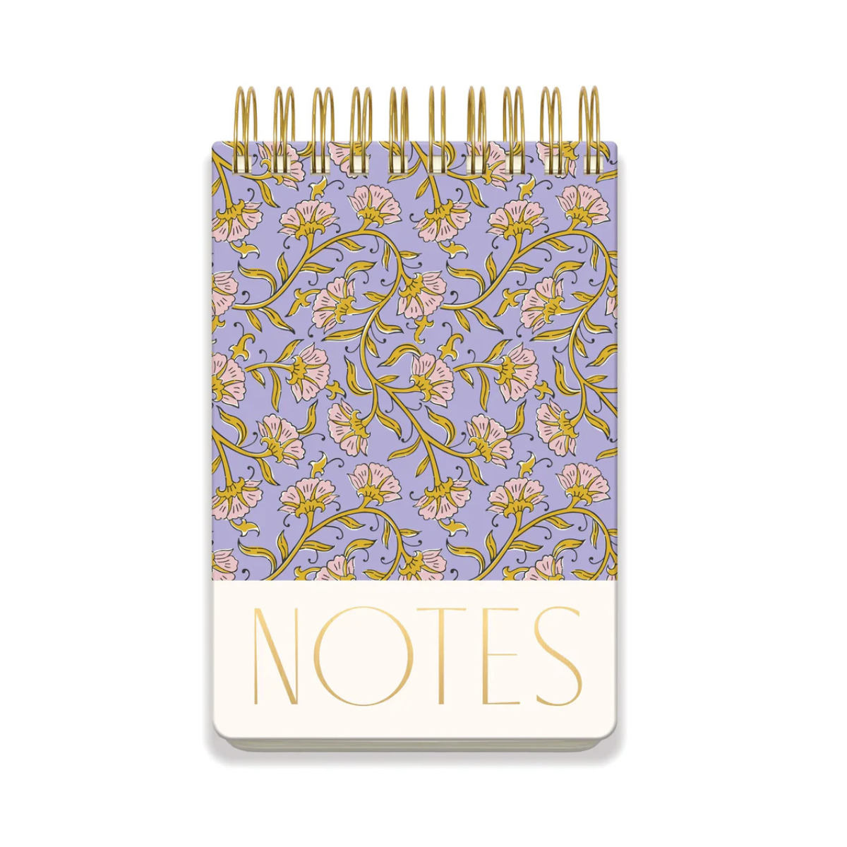 Designworks Ink Σπιράλ Σημειωματάριο Large Chunky Notepad - Purple Vintage Floral