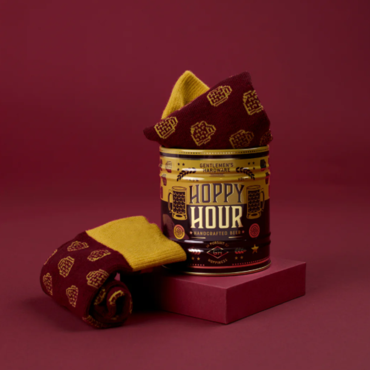 Gentlemen's Hardware Socks in a Can - Beer Gentlemen's Hardware Socks in a Can - Beer