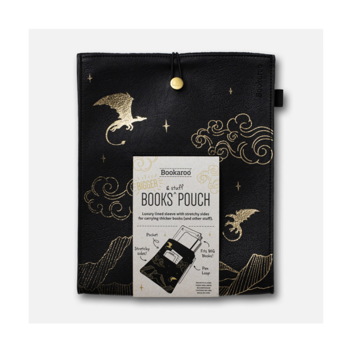 IF Τσαντάκι Βιβλίων BOOKAROO Books & Stuff Dragon Fantasy