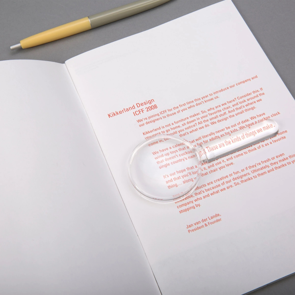 Kikkerland Μίνι Διπλός Μεγεθυντικός Φακός