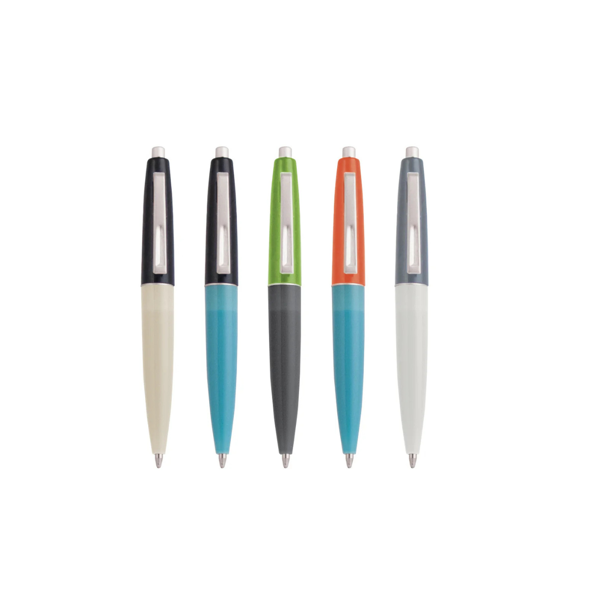 Kikkerland Σετ 5 Ρετρό Στυλό Διαρκείας