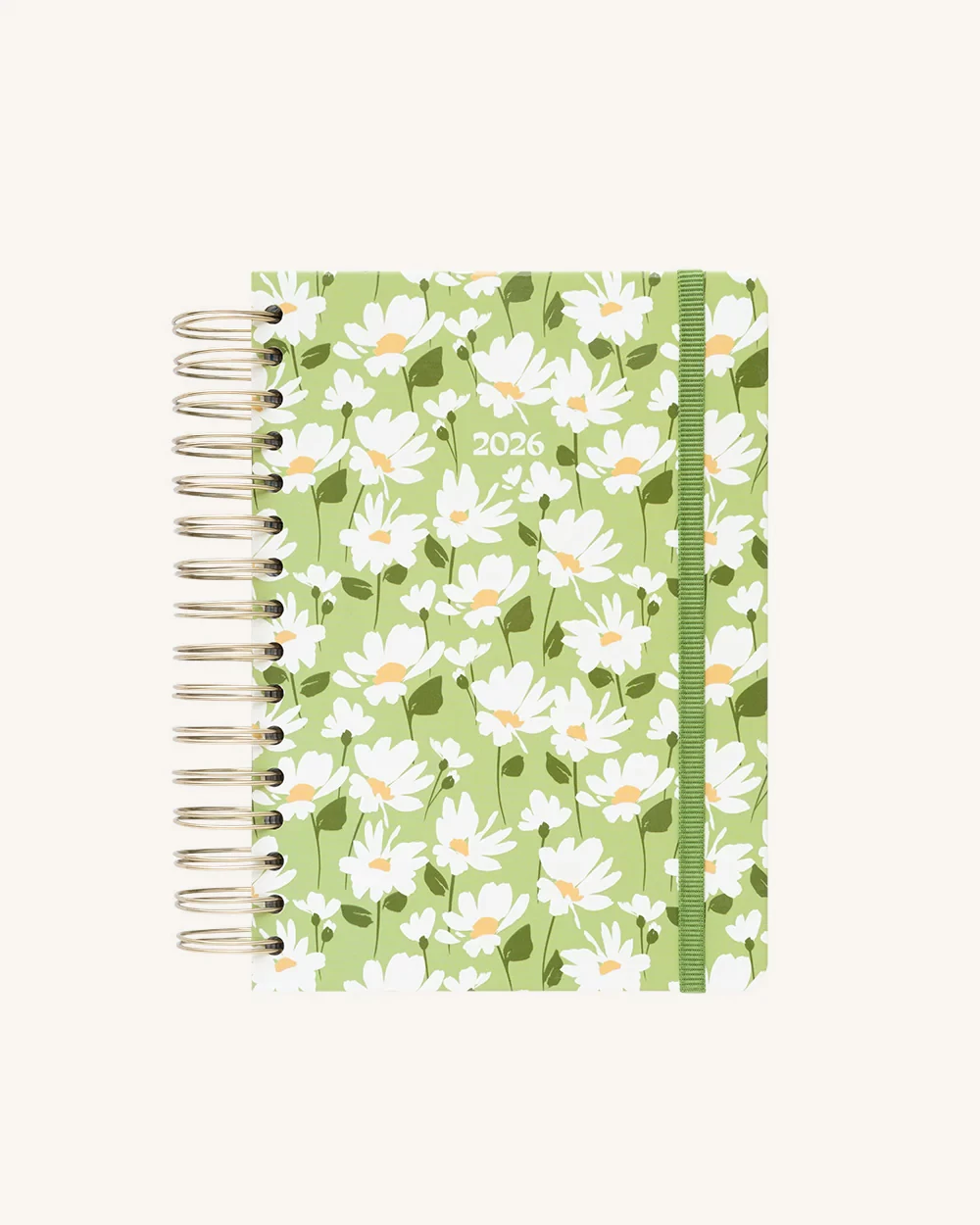 Kokonote Premium Σπιράλ Ημερήσιο Ημερολόγιο 2026 12μηνο Muse Daisy Cottage