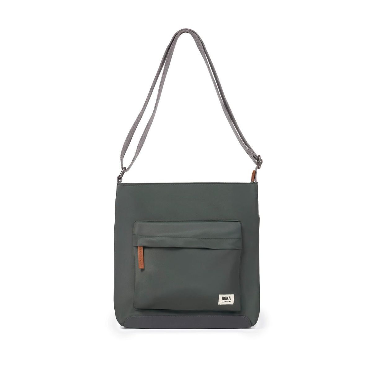 ROKA London Kennington B Τσάντα Crossbody Thyme από Ανακυκλωμένο Nylon Medium