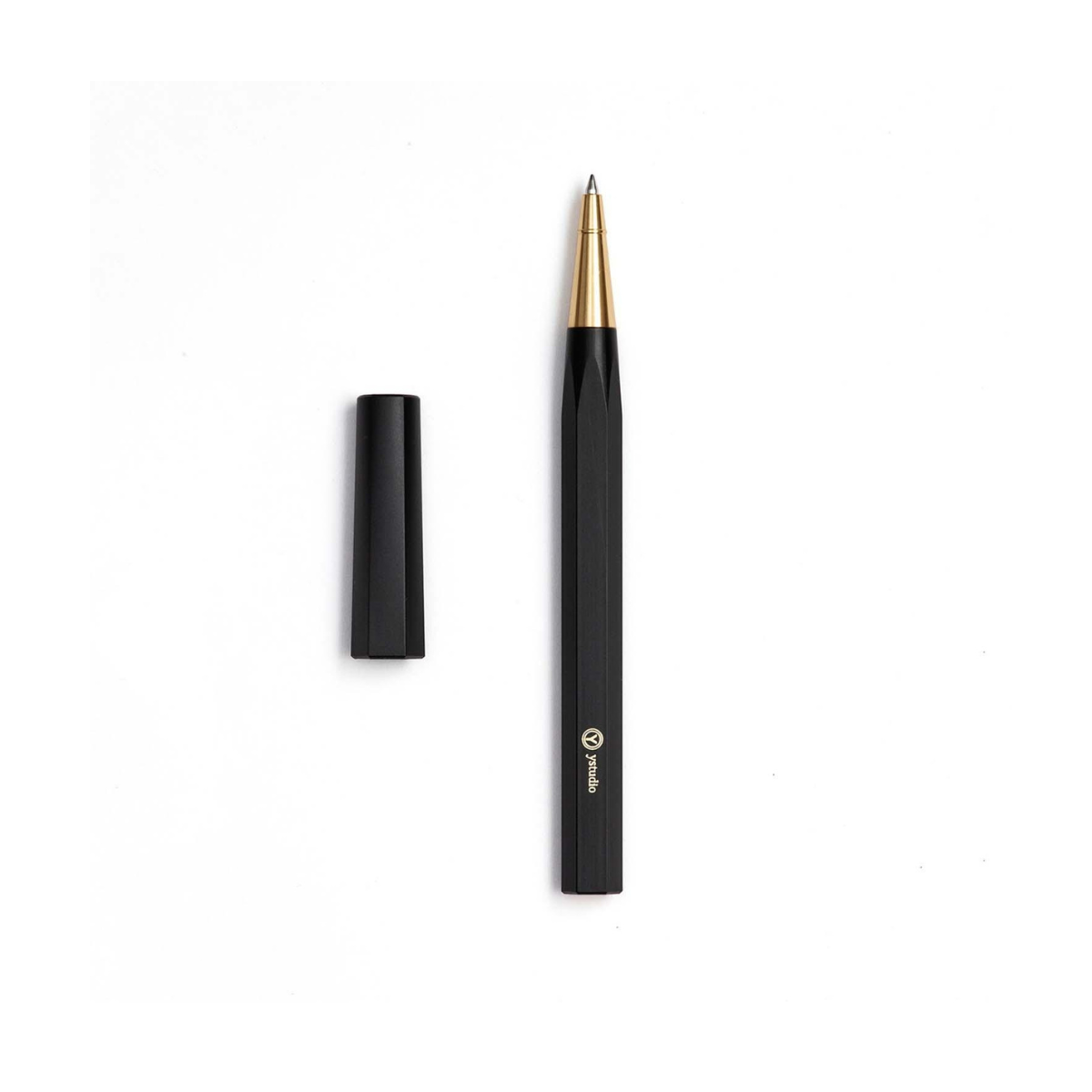 YSTUDIO Στυλό Roller Resin Μαύρο