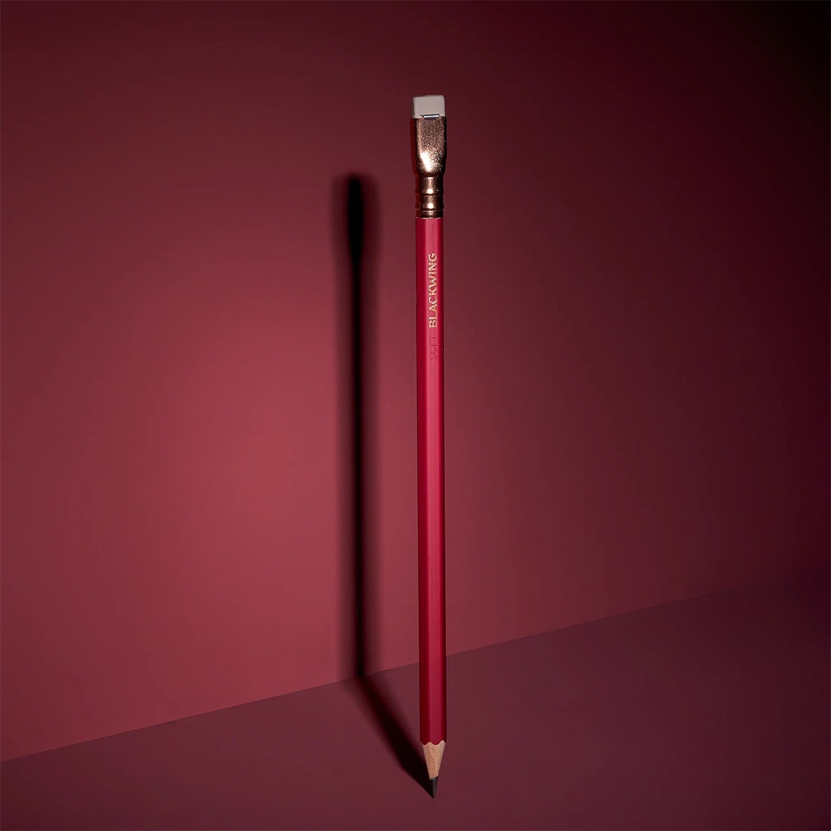 BLACKWING® Matte Ξύλινο Μολύβι με Γόμα - Κόκκινο