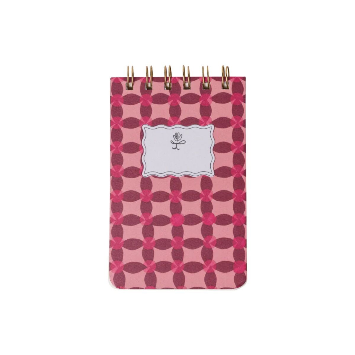 Designworks Ink Σπιράλ Σημειωματάριο Notepad Pinwheel Pink Tulip