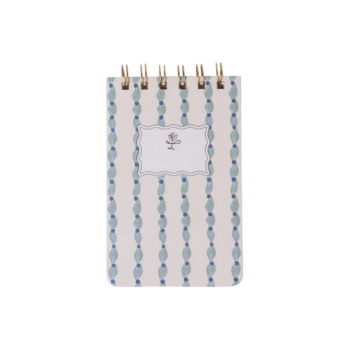 Designworks Ink Σπιράλ Σημειωματάριο Notepad Wavy Blue Tulip