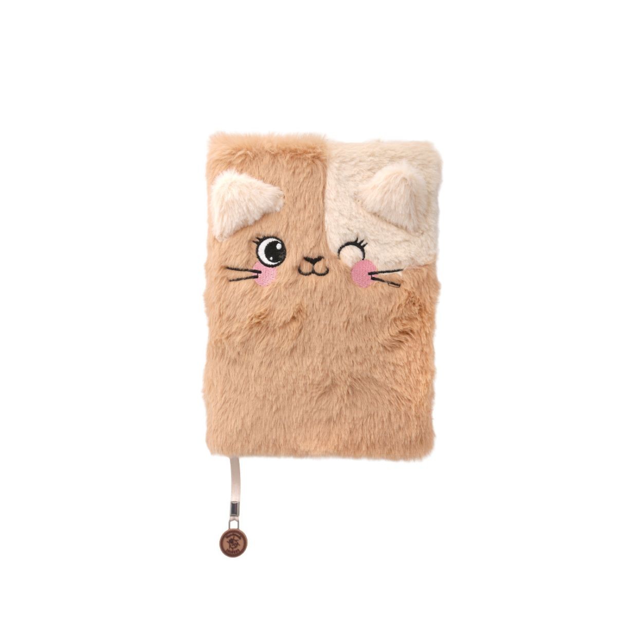 Lulubug Handmade Γούνινο Σημειωματάριο Γατούλα Miezy
