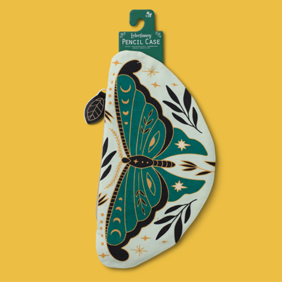 IF ECLECTIONERY PENCIL CASE - MOTH - Μολυβοθήκη Πεταλούδα