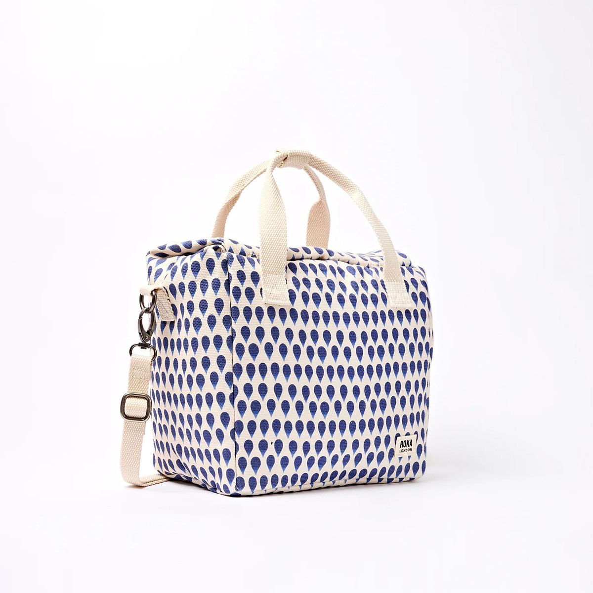 ROKA London Τσάντα Φαγητού Hampstead  Denim Rain Indigo - 7.3 L