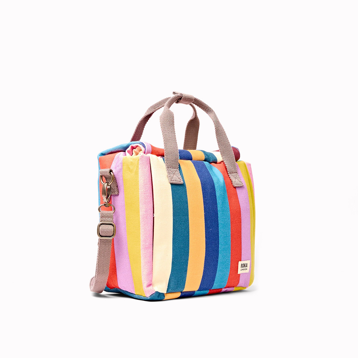 ROKA London Τσάντα Φαγητού Hampstead  Wide Stripe Multi - 7.3 L
