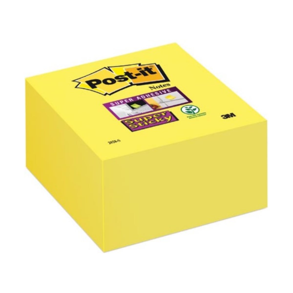 3M Κύβος Κίτρινος 2028 Super Sticky 76x76 350Φ.