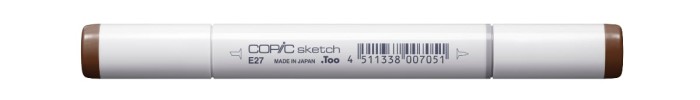 Copic Sketch Milk Chocolate - E27 Copic Sketch Milk Chocolate - E27