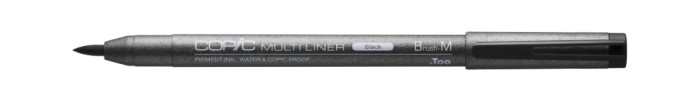 Copic Multiliner Black Brush M