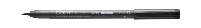 Copic Multiliner Black Brush S