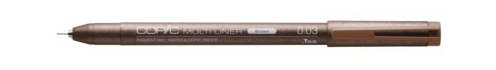 Copic Multiliner Coloured Brown 0.03 mm