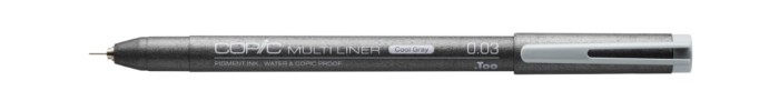 Copic Multiliner Coloured Cool Gray 0.03 mm