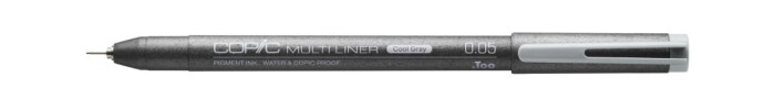 Copic Multiliner Coloured Cool Gray 0.05 mm