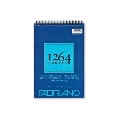 Fabriano 1264 Mix Media Σπιράλ Μπλοκ Σχεδίου Α4