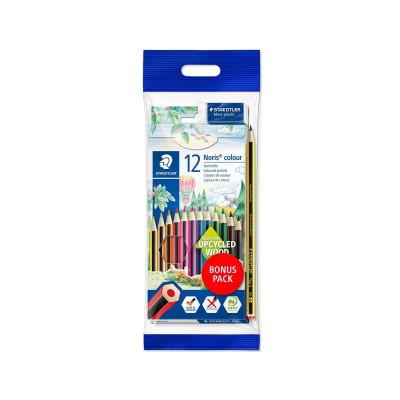 STAEDTLER Noris® Colour Σετ Ξυλομπογιές με Μολύβι και Γόμα