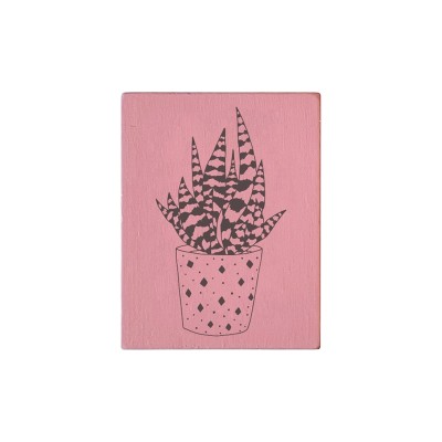 COLOP Arts & Crafts Ξύλινη Σφραγίδα May & Berry Αλόη Βέρα 35x45mm