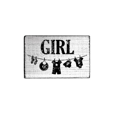 COLOP Arts & Crafts Ξύλινη Σφραγίδα Vintage Girl
