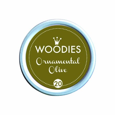 COLOP Arts & Crafts Woodies Ταμπόν Σφραγίδας Ornamental Olive