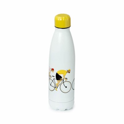 PUCKATOR Μπουκάλι Θερμός Bicycle White 500ml