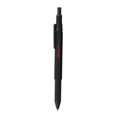 Rotring 600 Multipen 3 σε 1 Μαύρο Μηχανικό Μολύβι & Στυλό