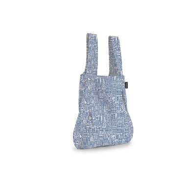 Shopping bag - Notabag Hello World Raw/Blue
