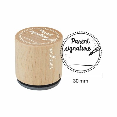 COLOP Arts & Crafts Woodies Ξύλινη Σφραγίδα Parent signature