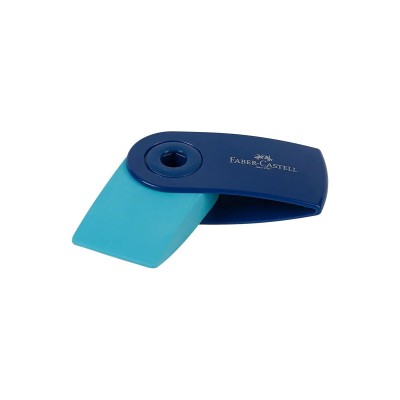 Faber - Castell Μίνι Γόμα Sleeve - Μπλε
