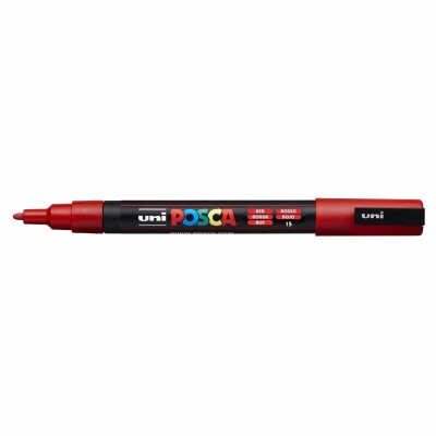 Posca Μαρκαδόρος PC-3M Red
