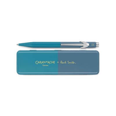 CARAN D'ACHE 849 Paul Smith Cyan Blue & Steel Blue - Στυλό Διαρκείας