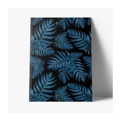 CEDON Φάκελος Α4 Deluxe Philodendron blue