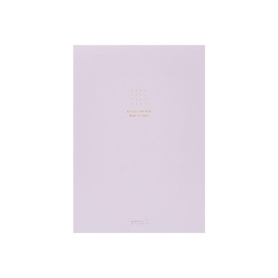 Μπλοκ Σημειώσεων Α5 με Μωβ Σελίδες - Κουκκίδες