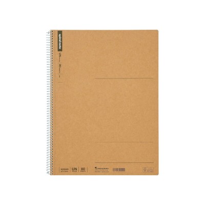 Maruman Σπιράλ Τετράδιο 80 Φύλλων Α4 - Λευκά Φύλλα