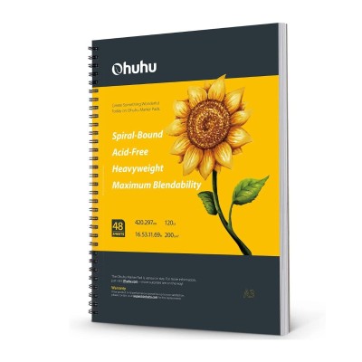 OHUHU Marker Sketchbook Σπιράλ A3