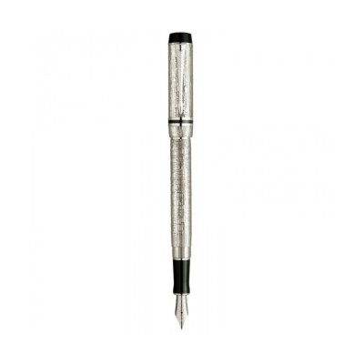 PARKER Duofold International Esparto Sterling Silver Limited Edition Πένα M