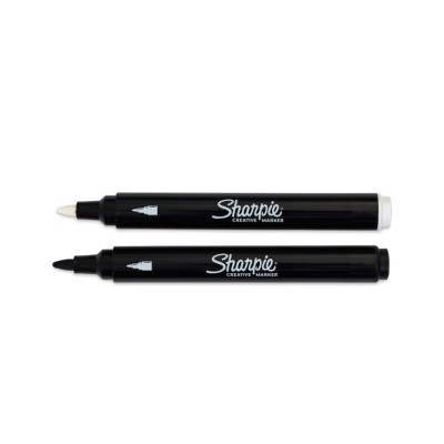 Sharpie Σετ 2 Ακρυλικών Μαρκαδόρων Creative Markers Bullet Tip