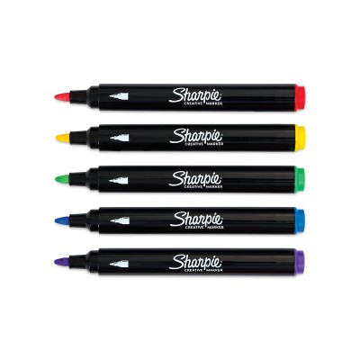 Sharpie Σετ 5 Ακρυλικών Μαρκαδόρων Creative Markers Bullet Tip